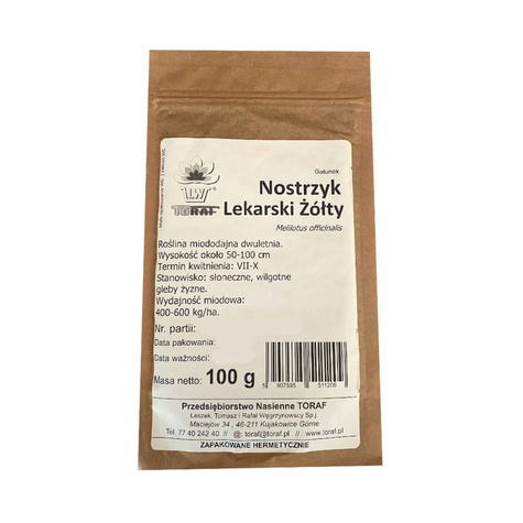 Nostrzyk lekarski żółty 100g