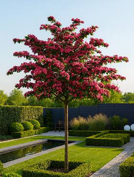 Głóg Dwuszyjkowy Paul's Scarlet Szczepiony Na Pniu