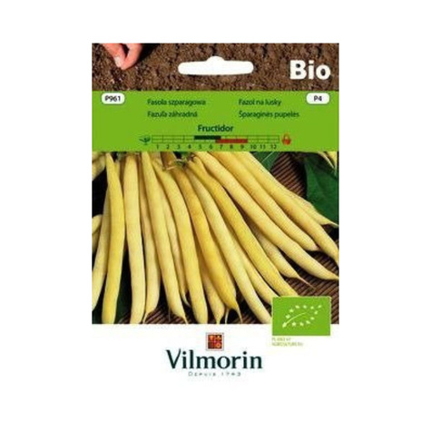 Fasola szparagowa bezłykowa Fructidor BIO nasiona ekologiczne