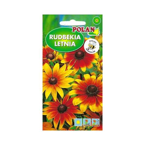 Rudbekia Letnia dwubarwna mix złota z brązem 2g
