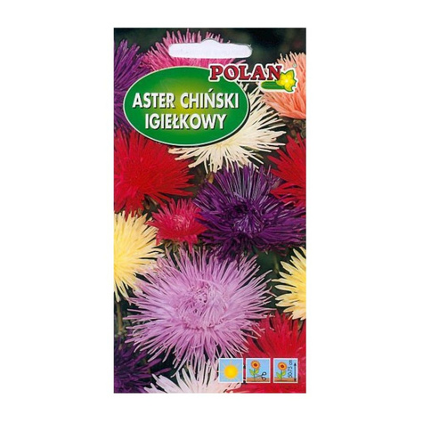 Aster igiełkowy mix kolorów 1g Polan