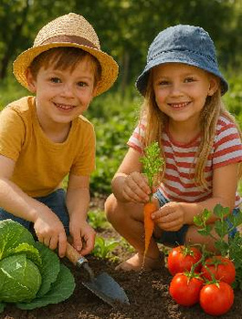Zestaw Nasiona Ulubione Warzywa Dzieci