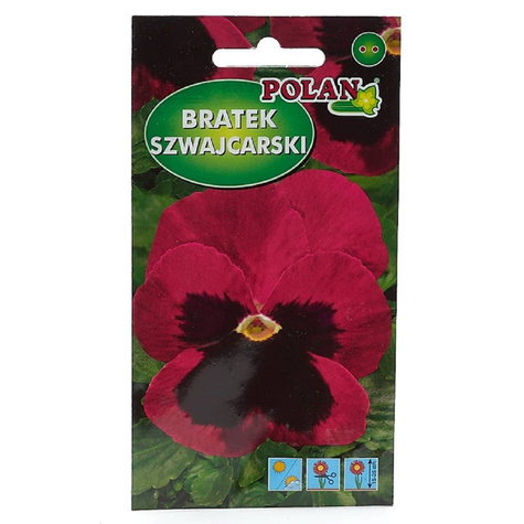 Bratek szwajcarski różowy z plamą 0,4g