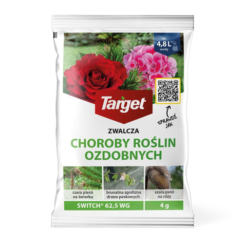 Switch 62,5 WG Pleśń na różach pelargioniach roślinach ozdobnych 4g