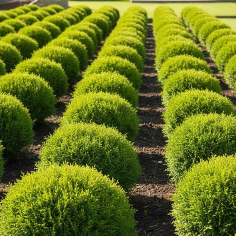 Thuja Tuja Żywotnik zachodni Danica Aurea