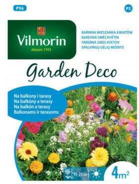 Garden Deco Kwiaty na balkony i tarasy Mix Vilmorin 8g