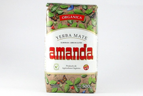Amanda ORGANICA 500 g  yerba mate bez glutenu