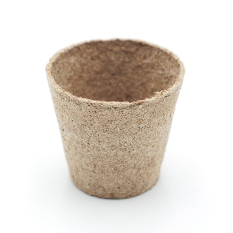 Doniczka torfowa okrągła 6cm Ø. x 6cm wys.