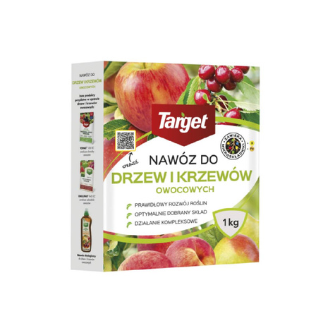 Nawóz  granulowany do drzew i krzewów owocowych, produkt organiczny 1kg