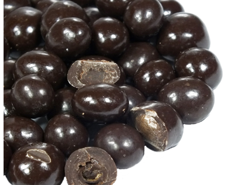 Palone ziarna kawy Arabika w czekoladzie 100g