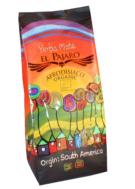 Yerba mate El Pajaro AFRODISIACO Organic 400g BIO